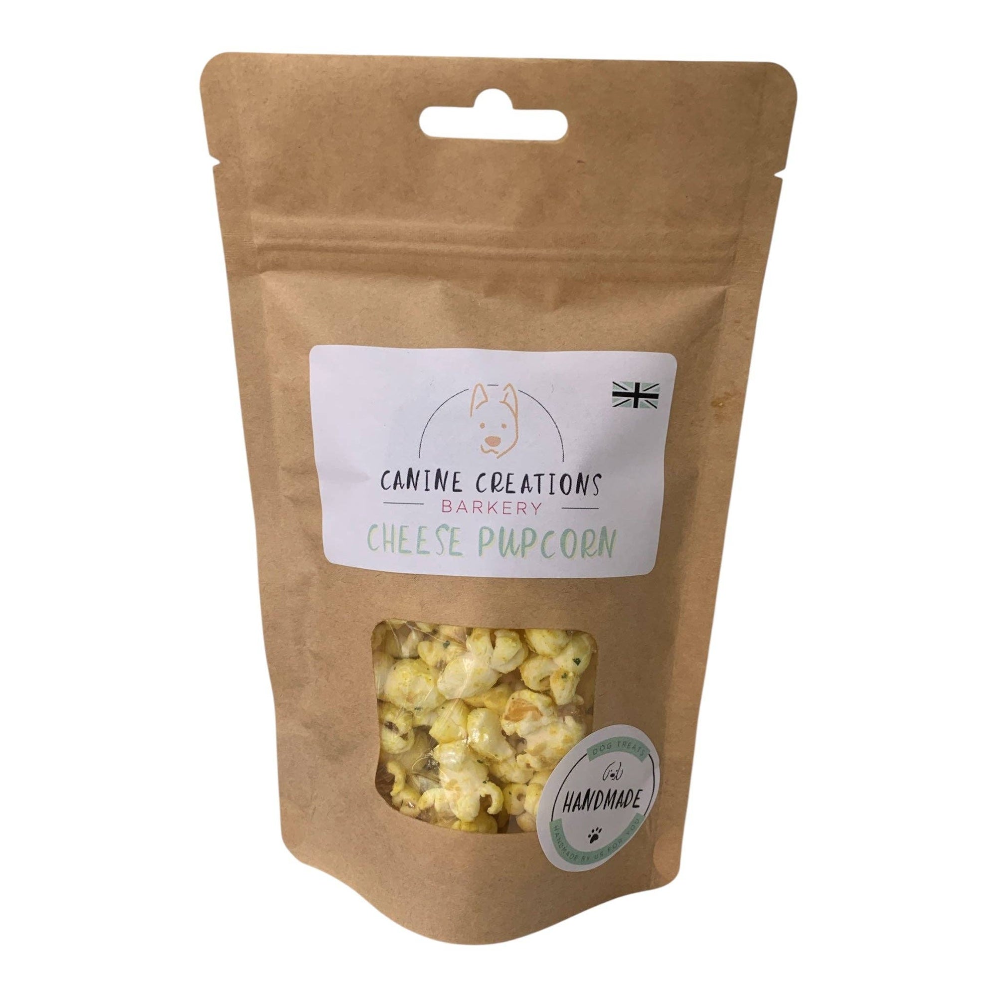 Cheese Pupcorn Dog Popcorn Treats - Purrfect Pet Stop