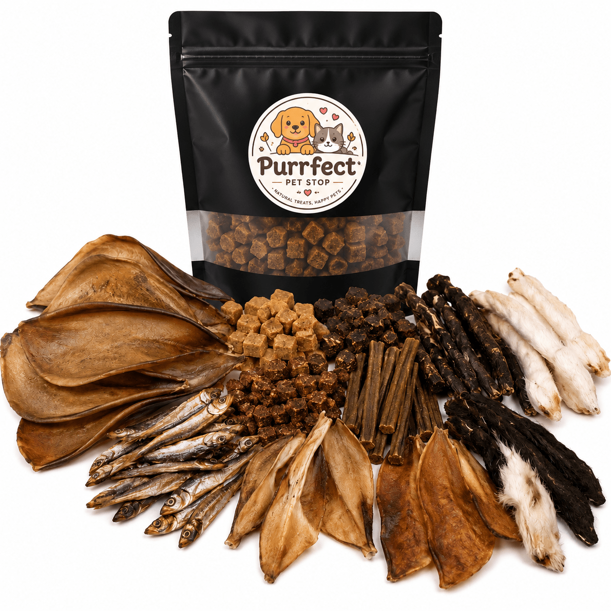 🌟 Novel Protein Discovery Bundle | Natural Dog Treat Box Worth £19.99+ - Purrfect Pet Stop