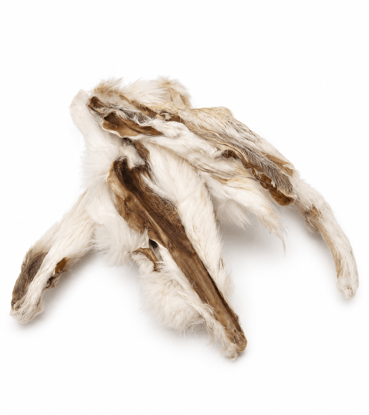 Rabbit Ears with Fur 200g | Natural Dog Treats - Purrfect Pet Stop