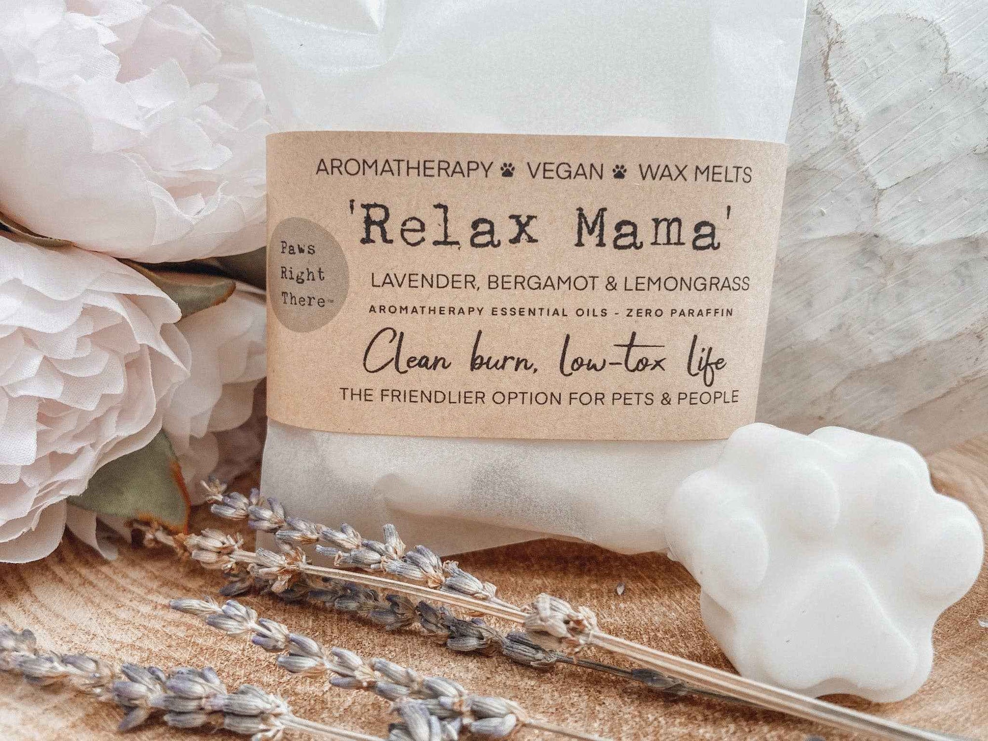 Relax Mama Wax Melts | Lavender, Bergamot & Lemongrass - Purrfect Pet Stop